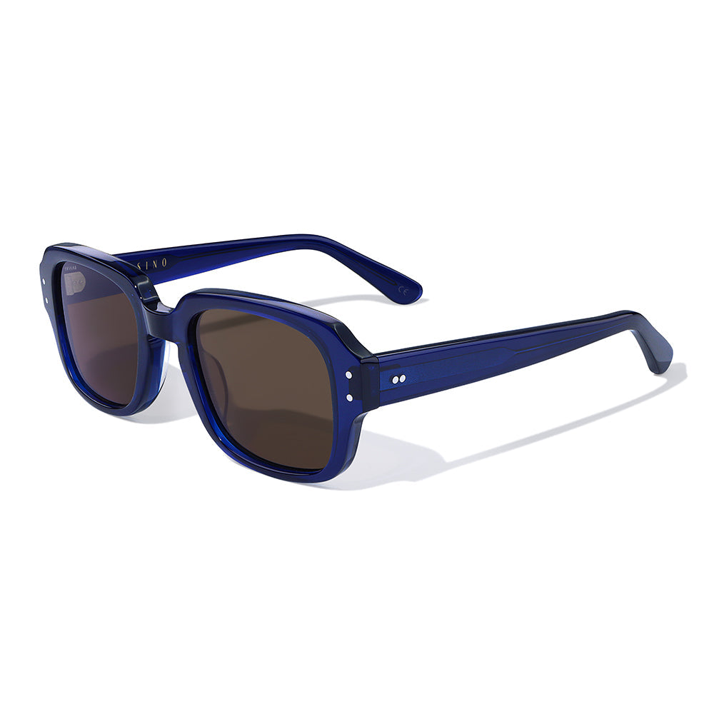 Mas 50mm Soft Edge Sunglasses | Navy