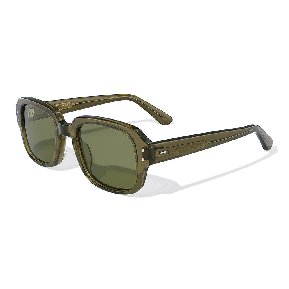 Mas 50mm Soft Edge Sunglasses | Green