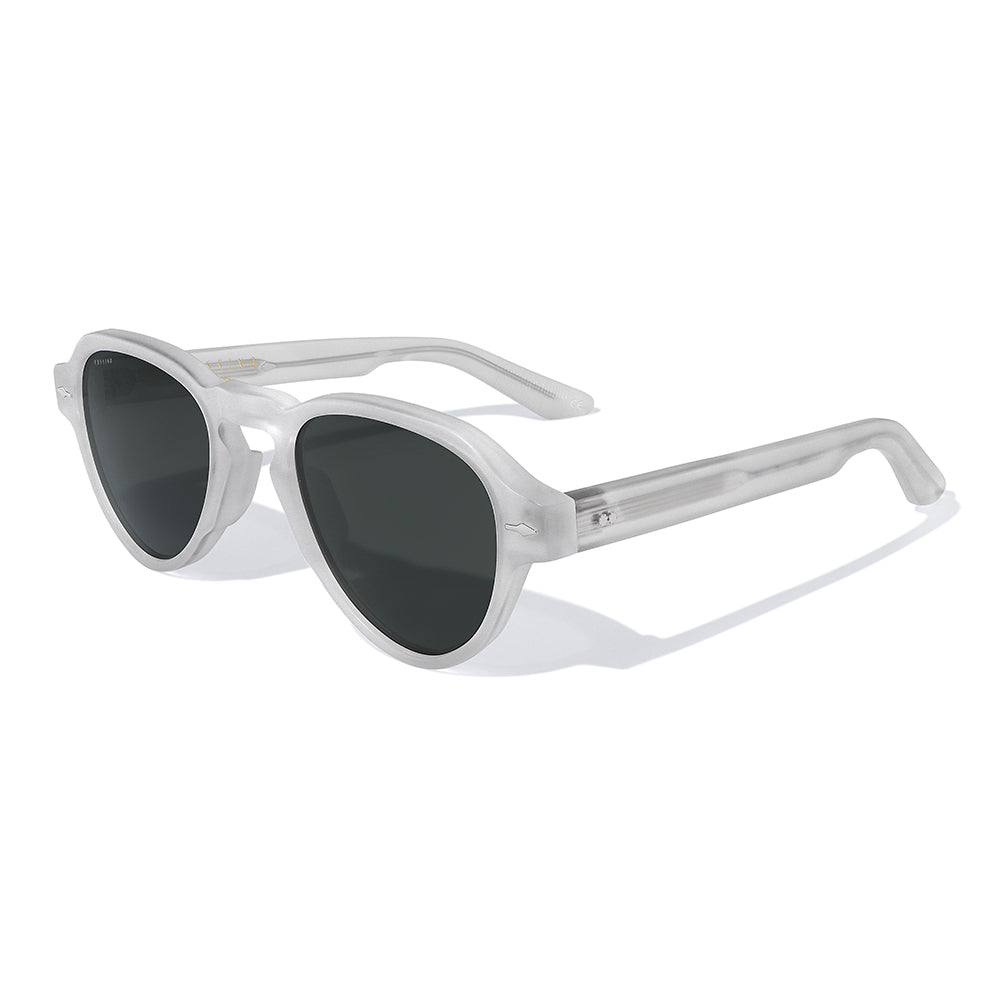 Soul 51mm Keyhole Sunglasses | White