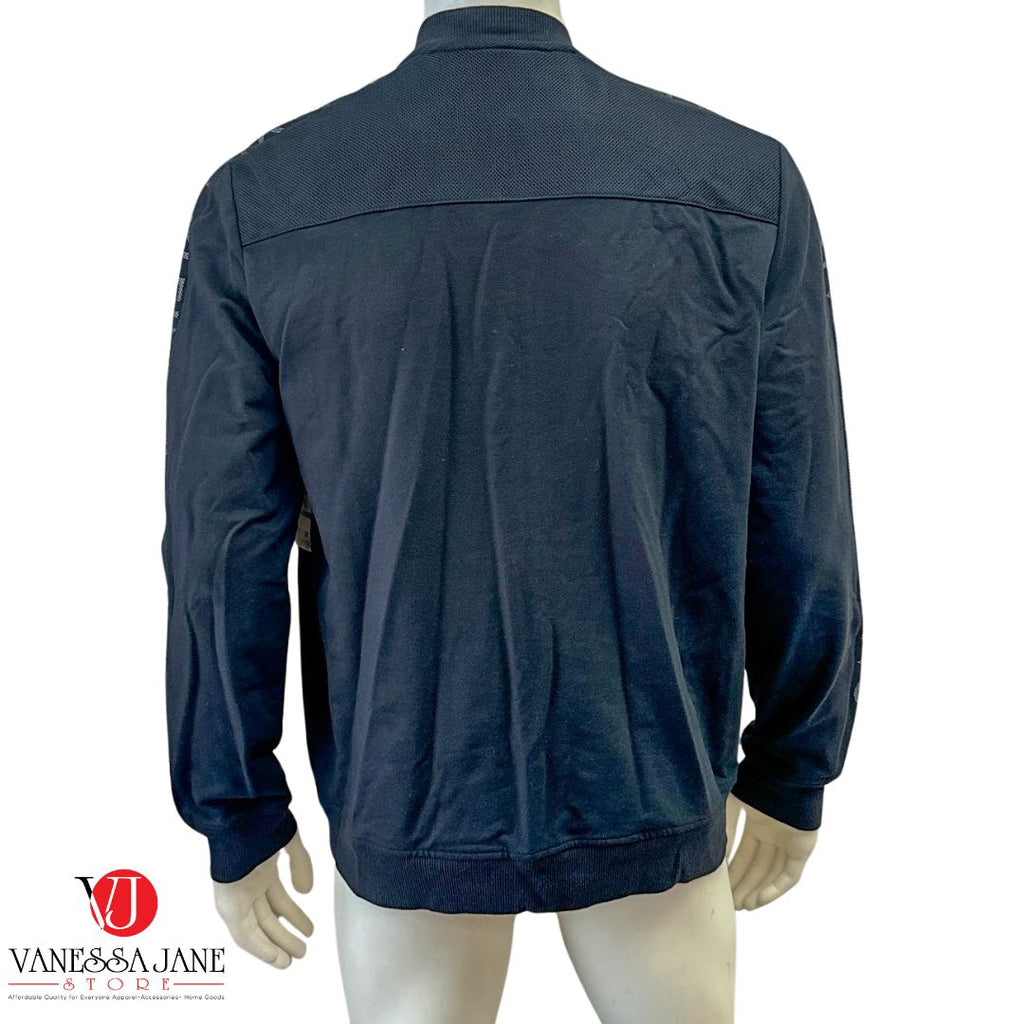 Calvin Klein Men's Athleisure Logo Full Zip Sweatshirt, Size Large