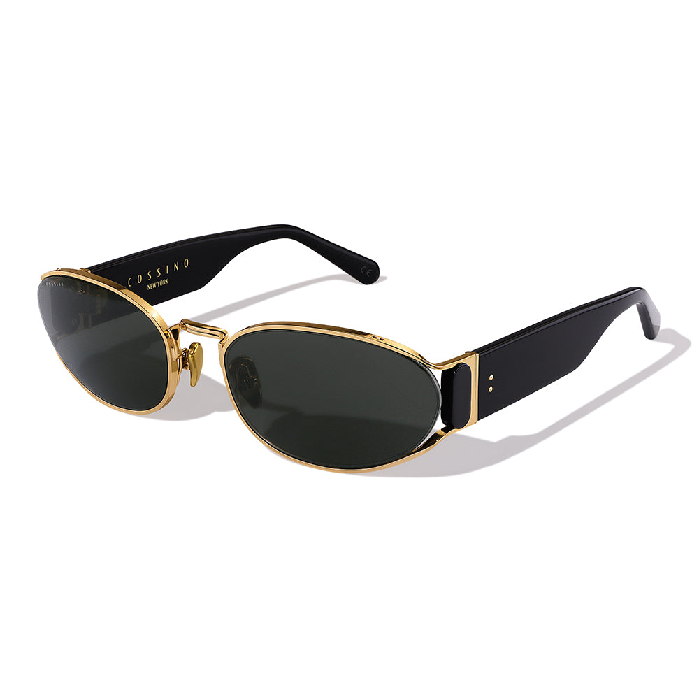 Bisou 60mm Oval Sunglasses | Black