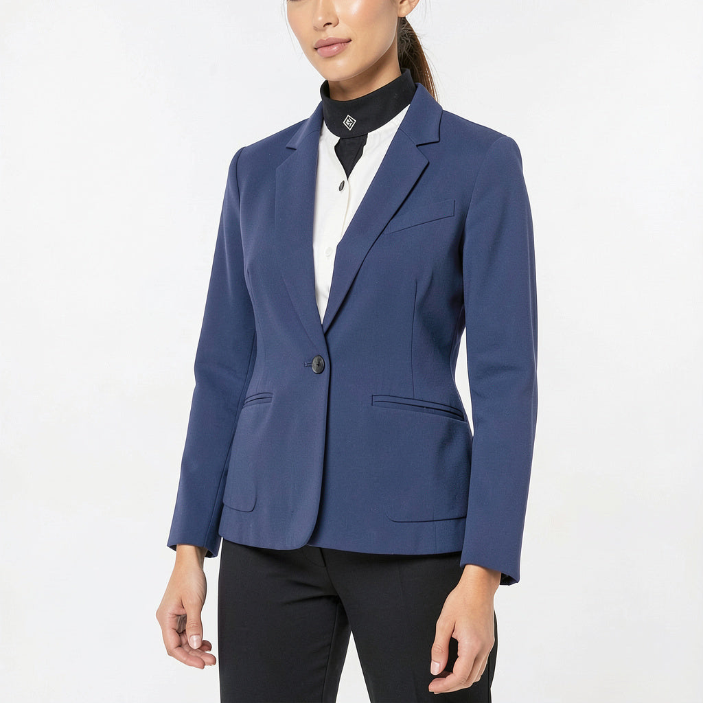 Nine West Women's One-Button Shawl-Collar Stretch Jacket, 24W