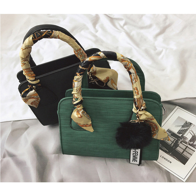 Summer New Women's Bag with Scarf - Stylish and Simple