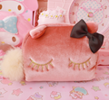 Women's Makeup Bag, Cat Clutch, Coin Purse