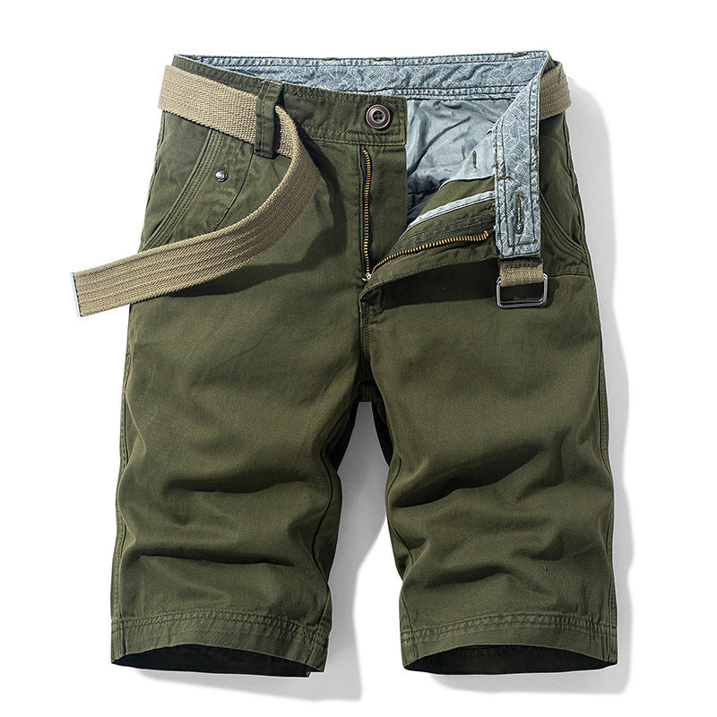 Men's Casual Cotton Five-Point Trendy Beach Shorts