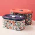 TUSIMI Tin Cookie Snack Jars Biscuit Storage Tin Canister Cookie Jar Home Kitchen Food Gifts Storage Containers with Lid for Biscuit Cookie ChocolatesToddler Food Baby Snacks | Food-Safe