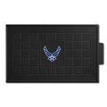 FANMATS - 13408 Fanmats Military Air Force Medallion Door MatMulti-color19"x30"