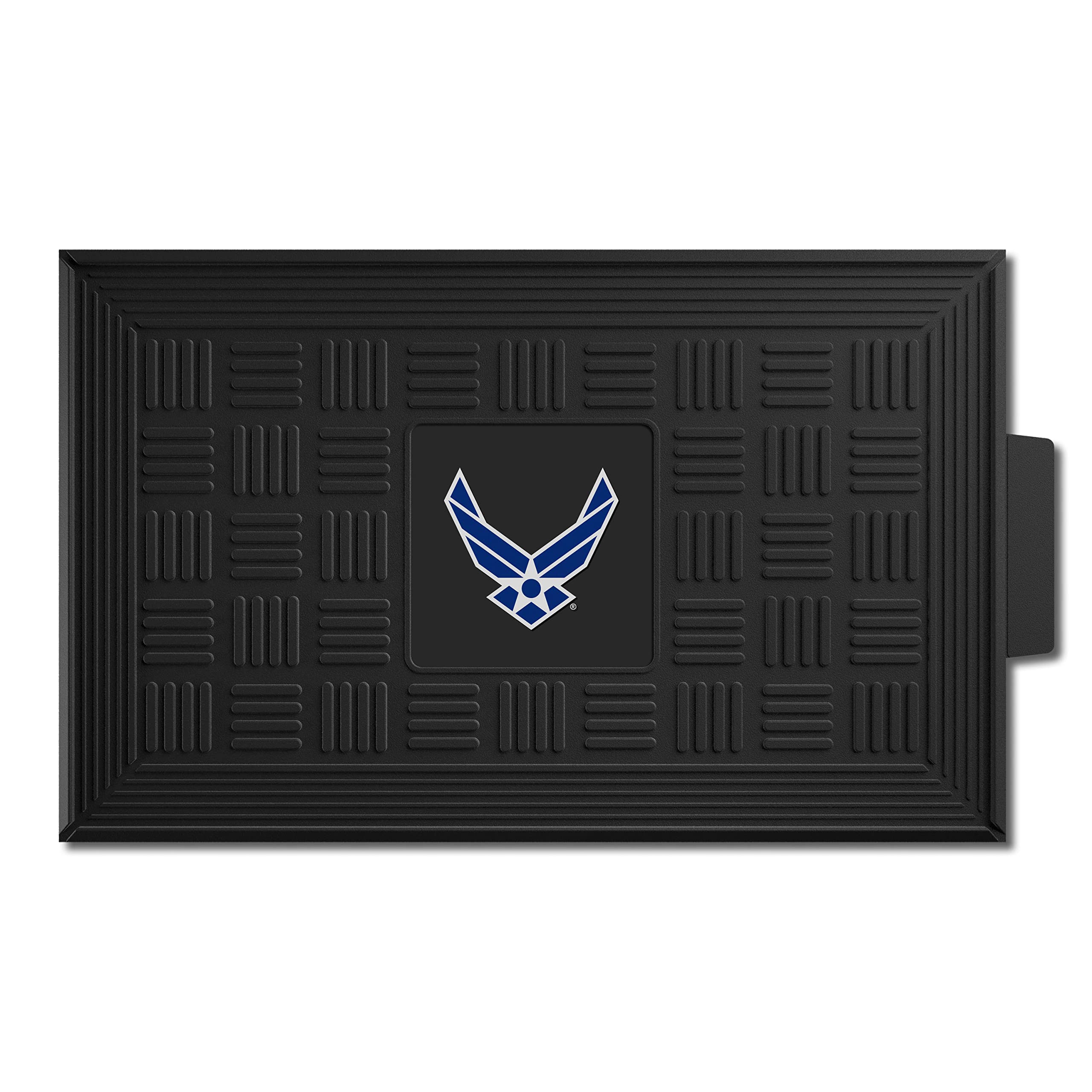 FANMATS - 13408 Fanmats Military Air Force Medallion Door MatMulti-color19"x30"