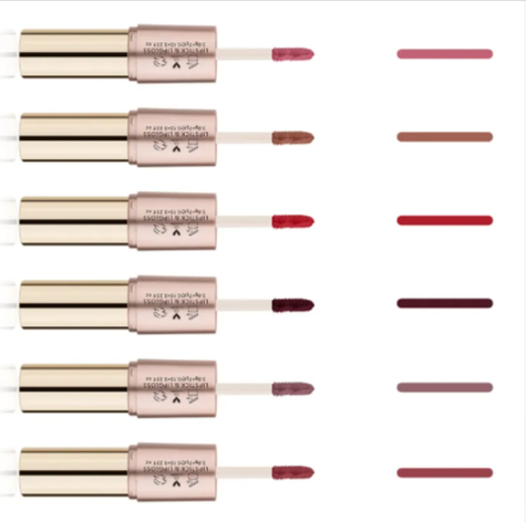 2-in-1 Matte Lip Gloss Duo