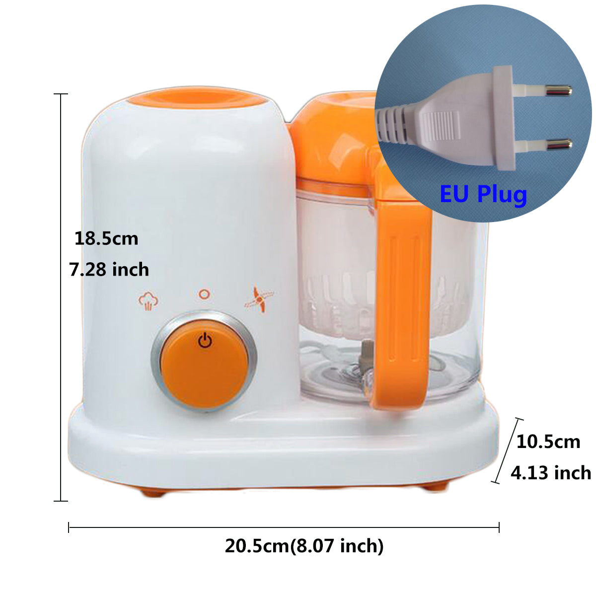 Heated Baby Food Maker, Steamer, Blender, Grinder