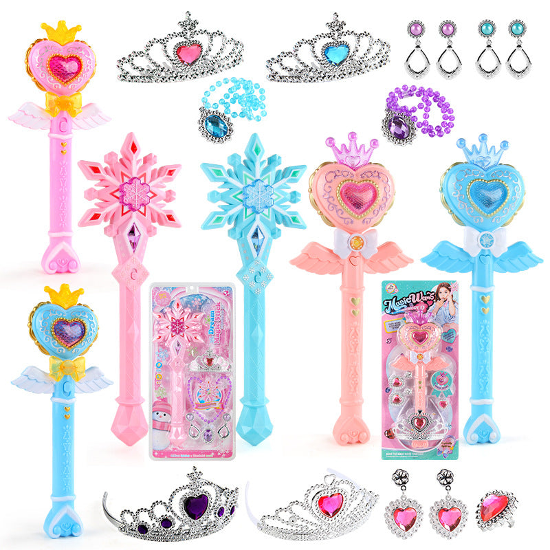 Magic Wand Toy with Light and Music for Girls