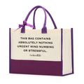 XHK Retirement Retired Tote Bags retirement Retired Gifts for Women Teacher Coworker Retirement Canvas Tote Bags for Women Retirement Party Decorations Reusable Shopping Tote Bags (Purple)