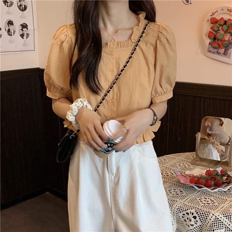 Women's White Summer Shirt with New Design