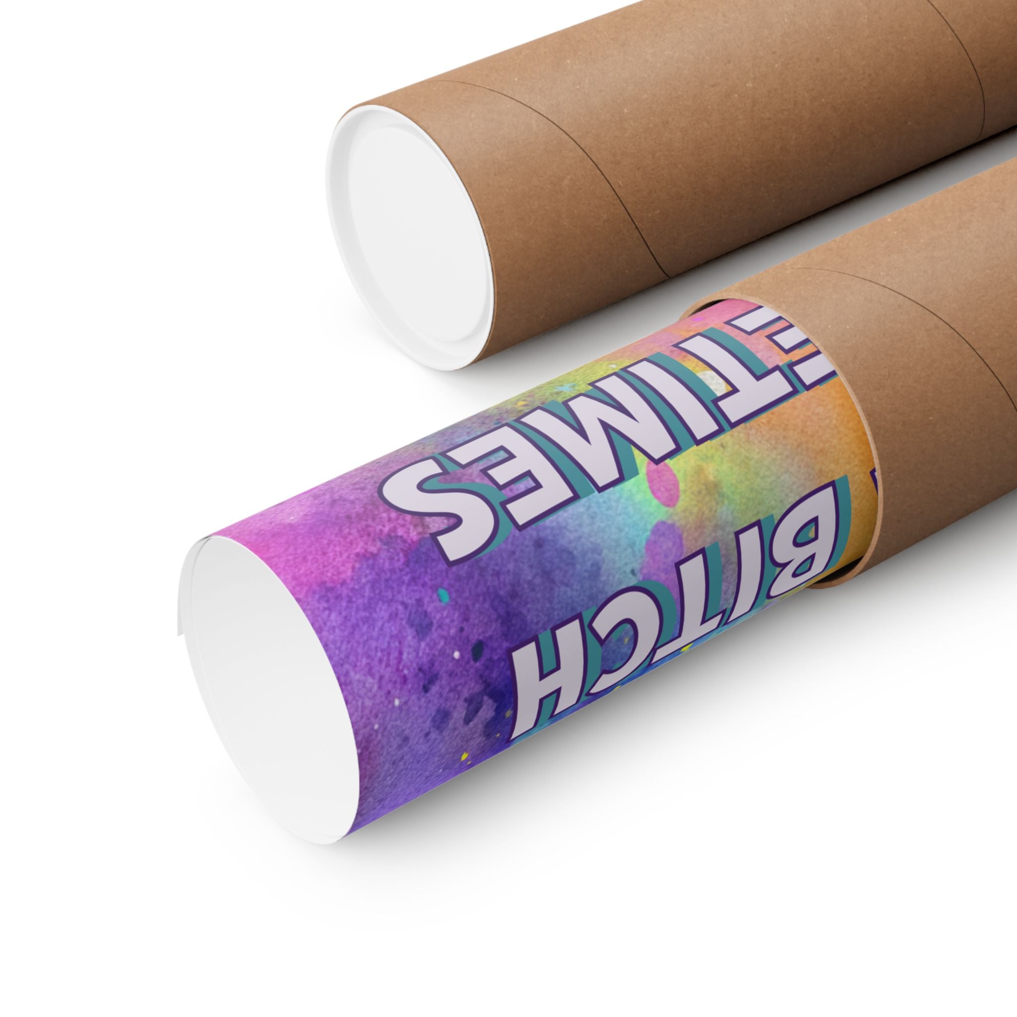 Bespattered Facade "Be a Bitch Sometimes" Rainbow Giclée Archival Matte Paper Prints