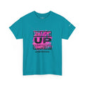 Straight Up Competent Autism Education - Adult Unisex Cotton Tee