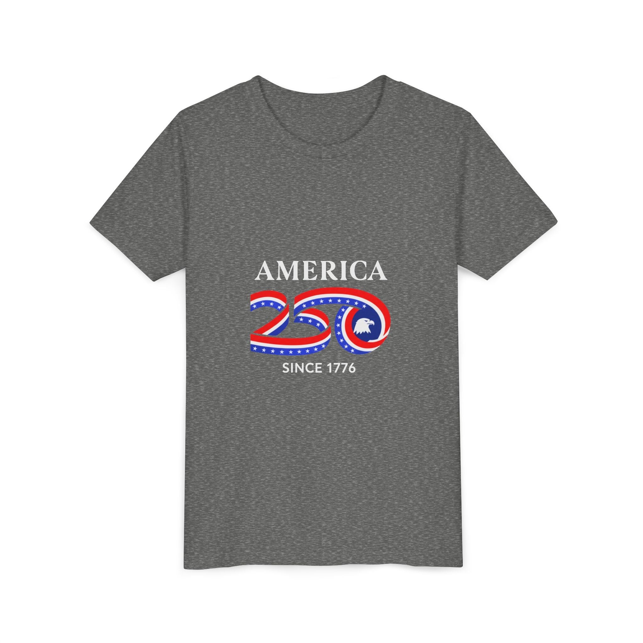 Youth Tee - "America 250 Since 1776" Patriotic 250th Anniversary Kids T-Shirt
