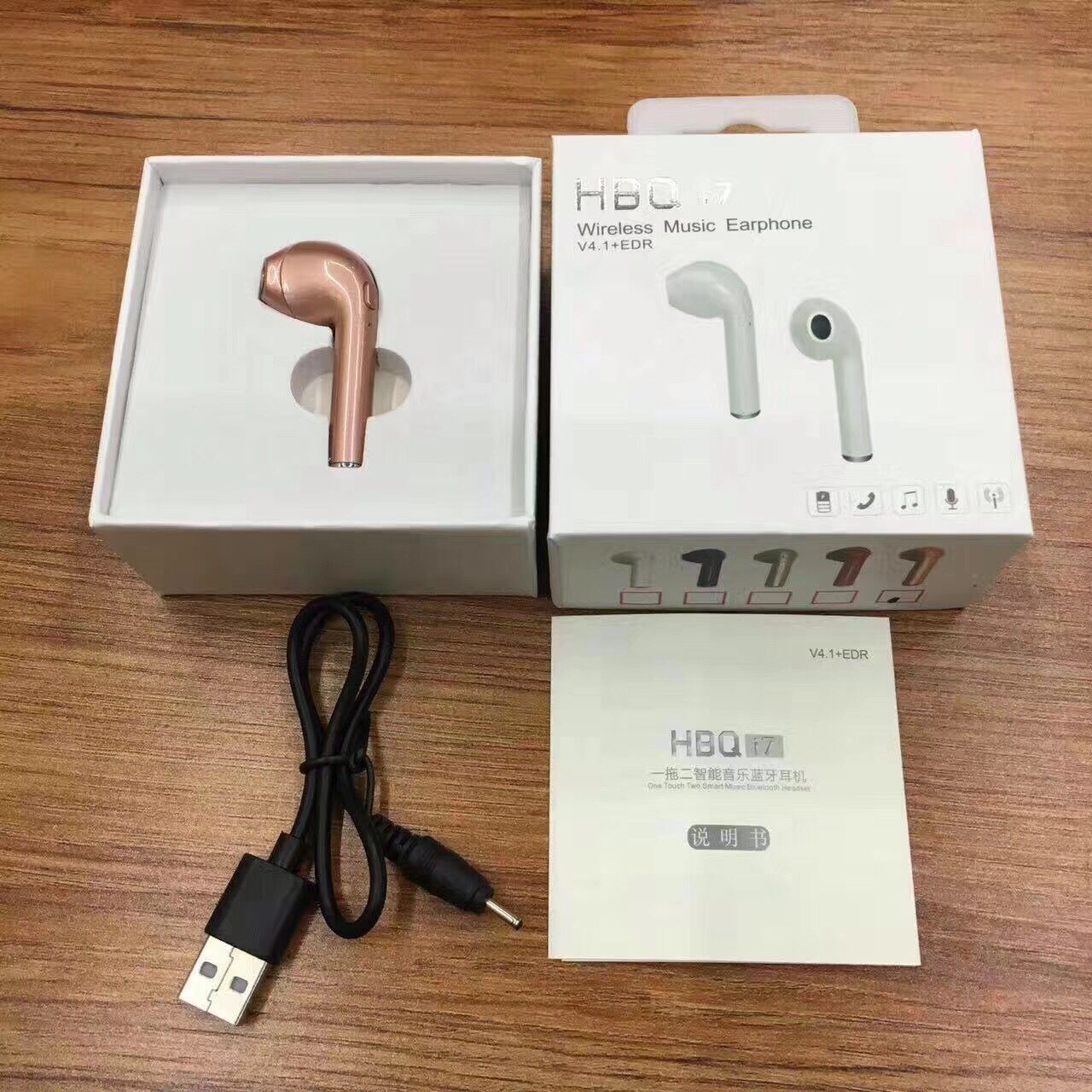 Wireless Bluetooth Earbuds i7 TWS Stereo Mini Headset