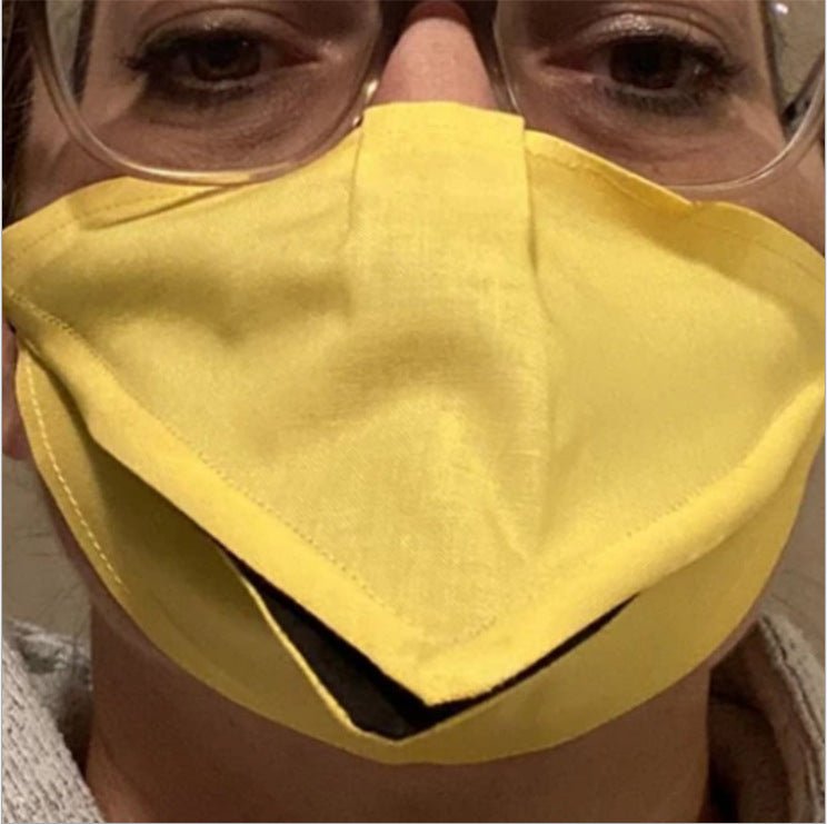 New Bird Beak Mask, Cotton Fabric, Dust-Proof & Breathable