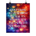 Bespattered Facade "I Love Accountability" Giclée Archival Matte Paper Prints