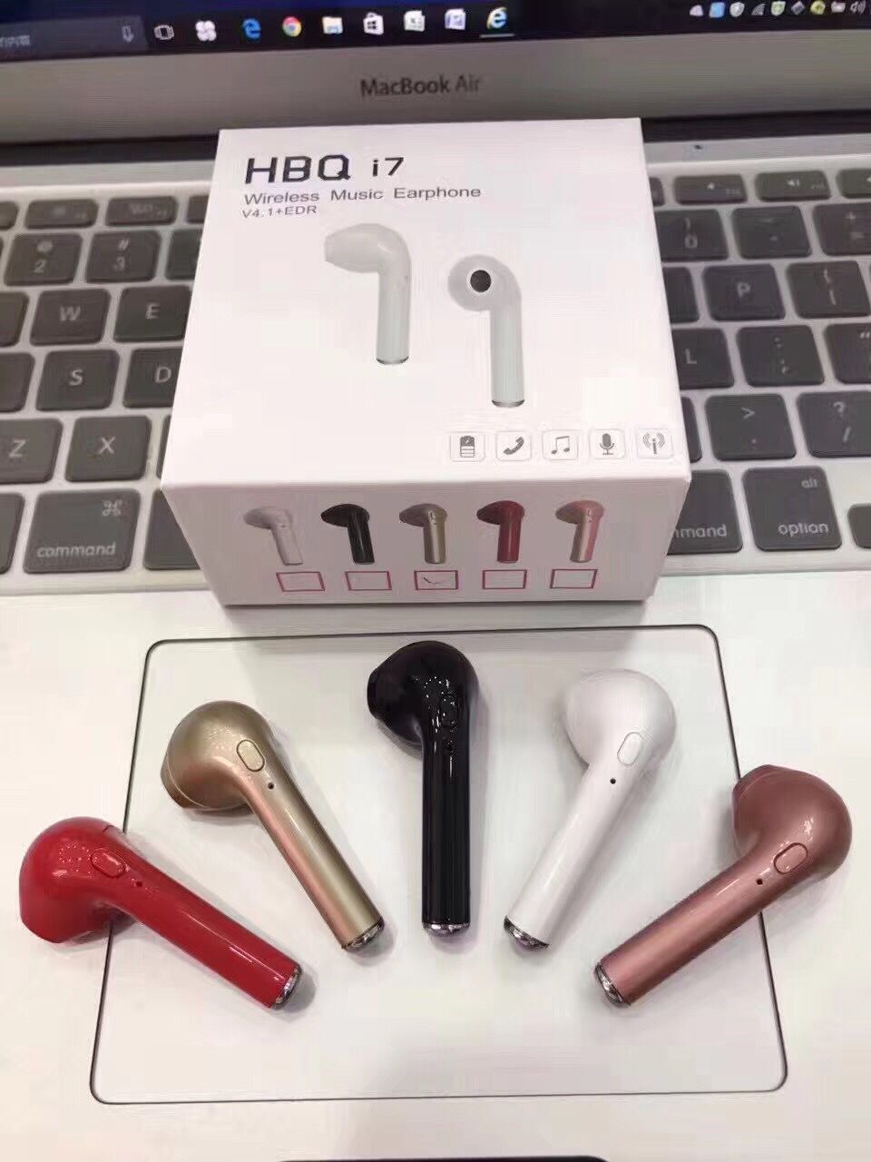 Wireless Bluetooth Earbuds i7 TWS Stereo Mini Headset