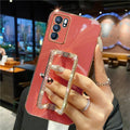 OPPO Mobile Phone Case with 3D Electroplating Bracket