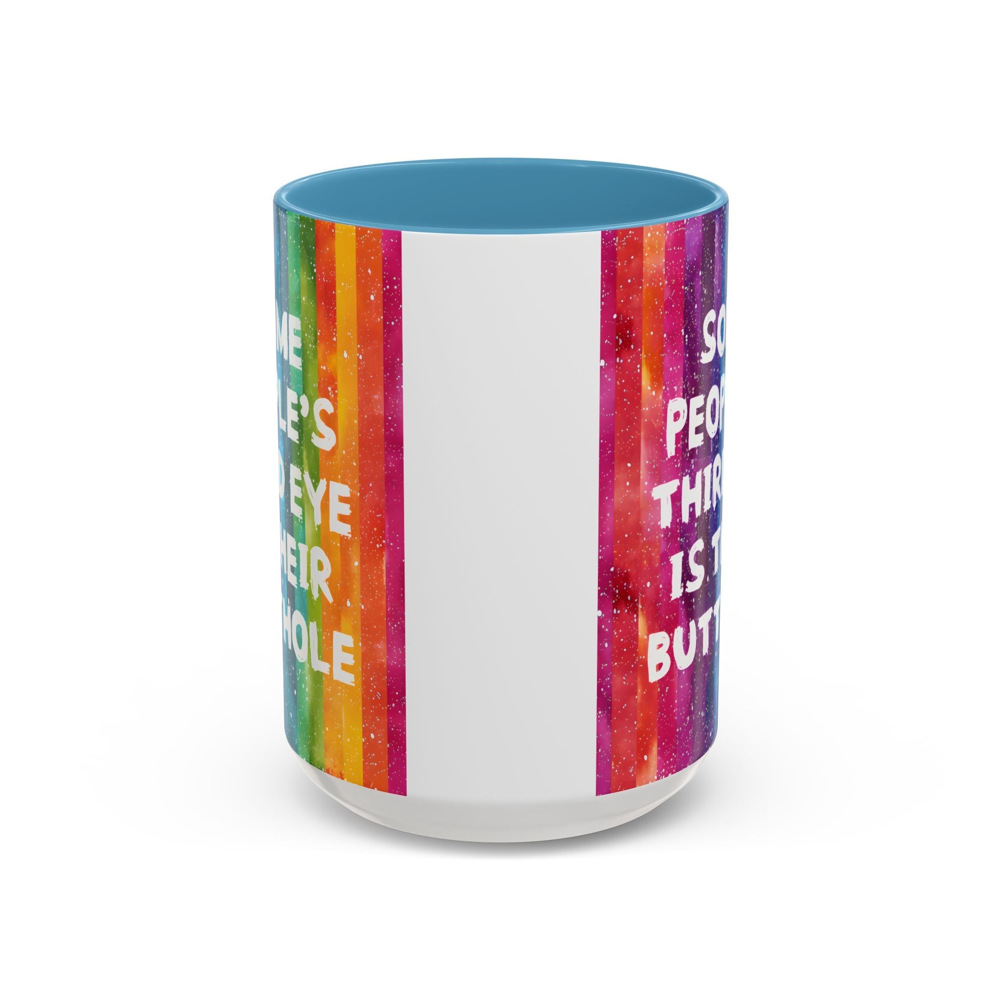 Bespattered Facade All-Seeing Butthole Rainbow Mug | Eight Colors | 11oz or 15oz