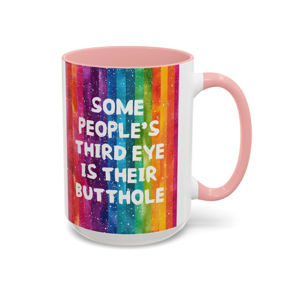 Bespattered Facade All-Seeing Butthole Rainbow Mug | Eight Colors | 11oz or 15oz