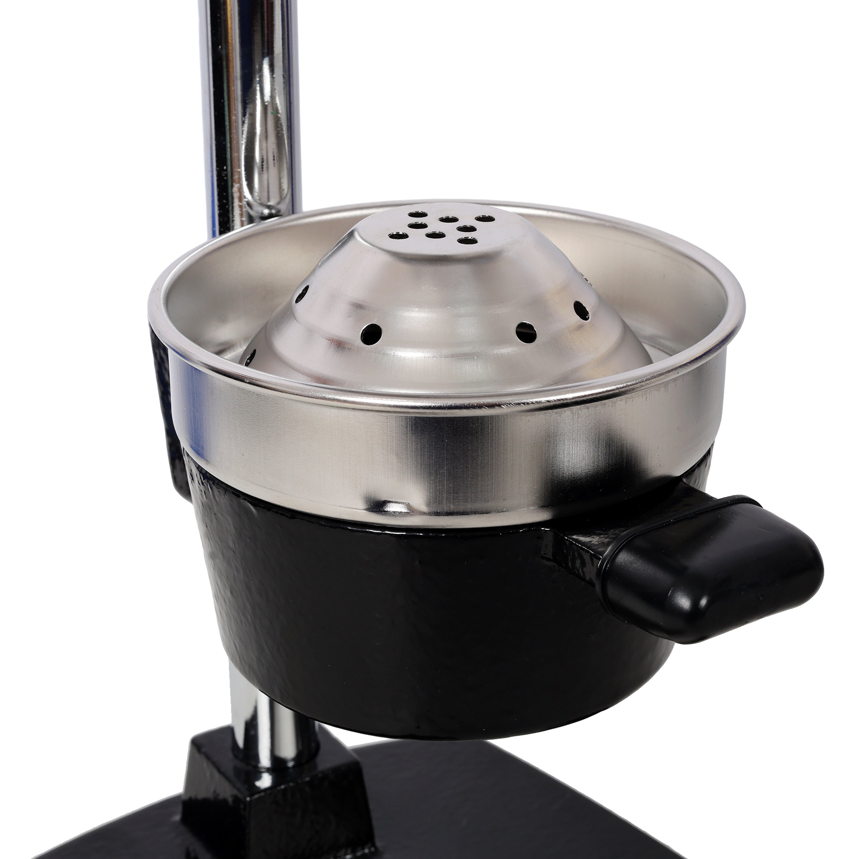 Cast Iron Citrus Juicer , Extra-Large Commercial Grade Manual Hand Press , Heavy Duty Countertop Squeezer for Fresh Orange Juice ,Black Color