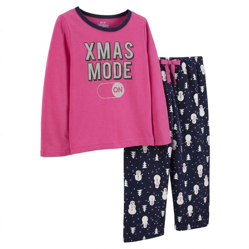 Oshkosh 2-Piece Xmas Mode PJs, Size 3T