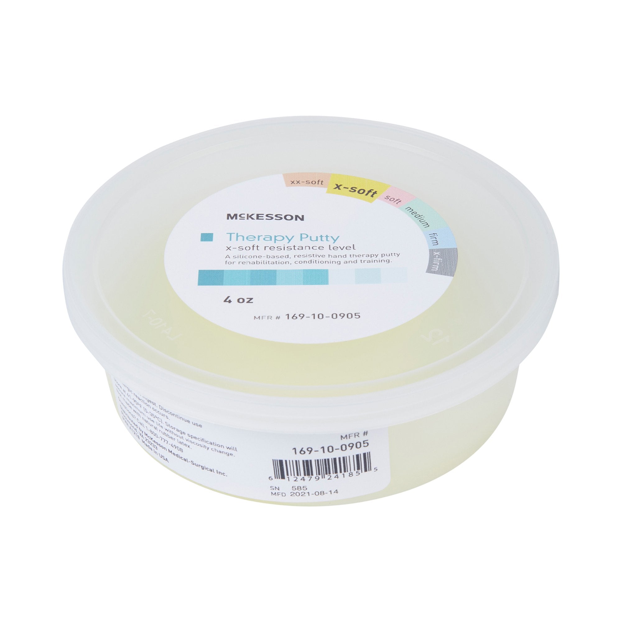 McKesson Therapy Putty, Yellow, Extra-Soft, 4 oz. 169-10-0905