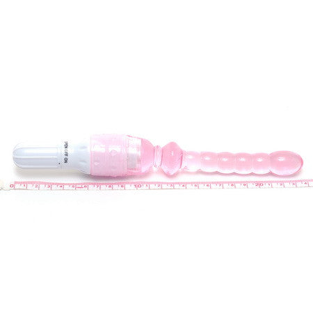 "Beaded Vibrator for Intimate Pleasure"