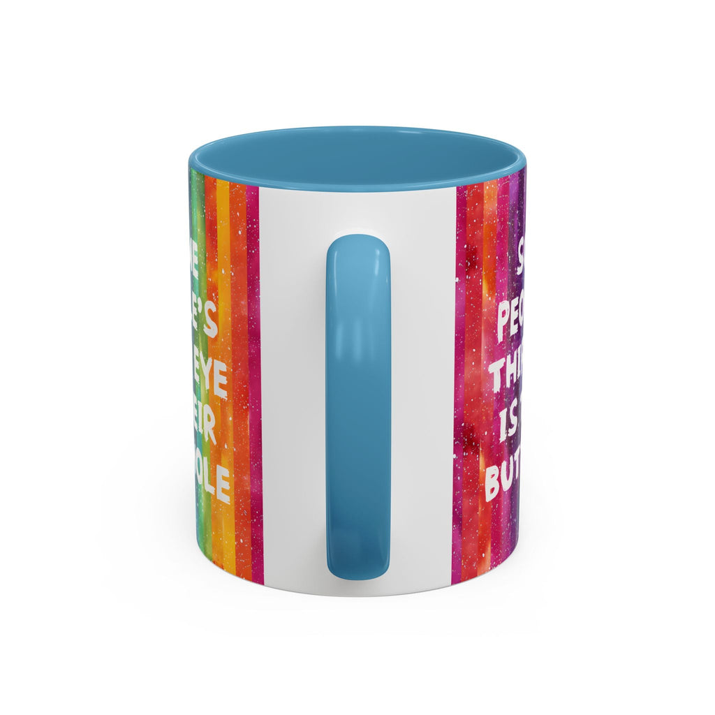 Bespattered Facade All-Seeing Butthole Rainbow Mug | Eight Colors | 11oz or 15oz