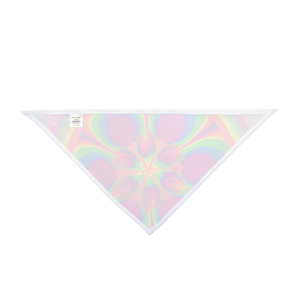 Bespattered Facade Neon Flower Pet Bandana