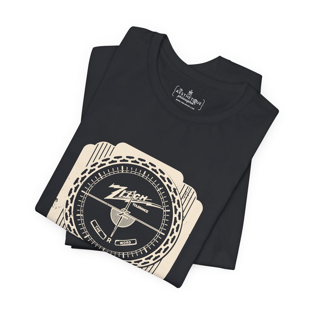 Zilch Tolerance for the R Word - Adult Unisex Jersey Short Sleeve Tee