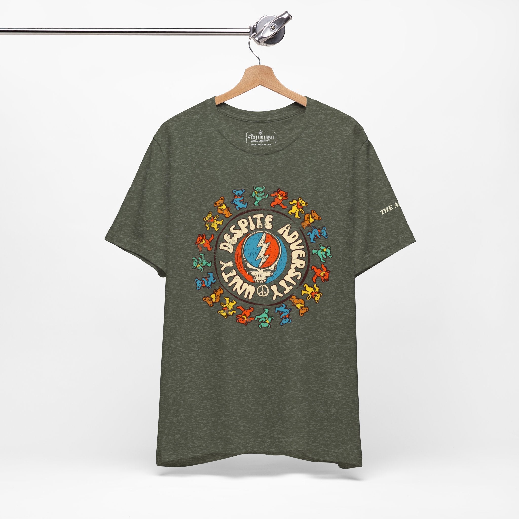 Unity Despite Adversity - Feeding America Fundraiser Tee - Unisex Jersey Short Sleeve Tee