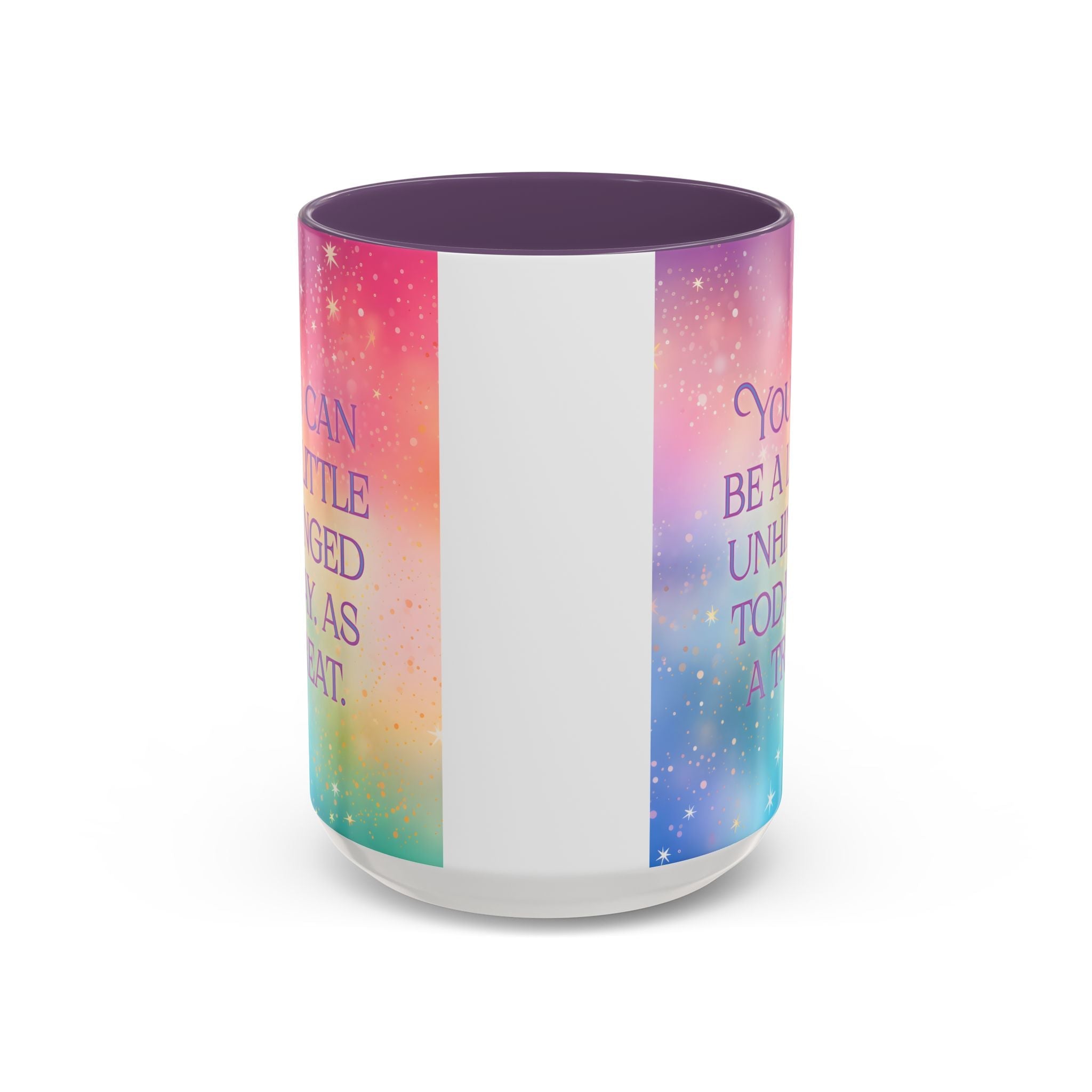 Bespattered Facade Treat Yourself Pastel Rainbow Mug | Three Colors | 11oz or 15oz