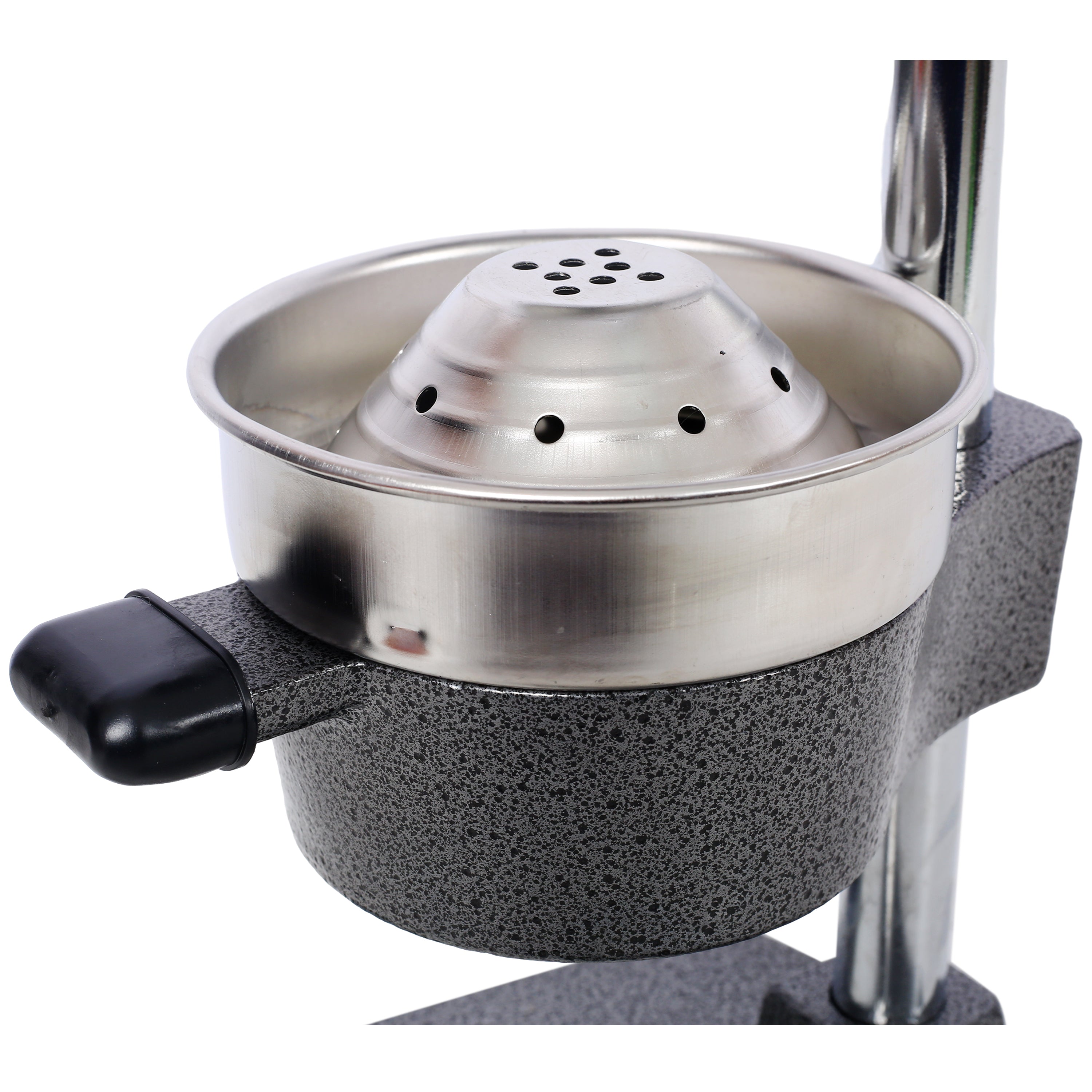 Cast Iron Citrus Juicer, Extra-Large Commercial Grade Manual Hand Press , Heavy Duty Countertop Squeezer for Fresh Orange Juice ,grey color