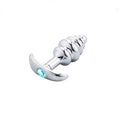 Metal Threaded Anal Plug for Adult Pleasure