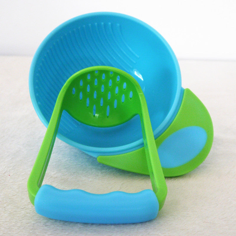 Baby Food Grinder Bowl - Manual Food Processor Tool