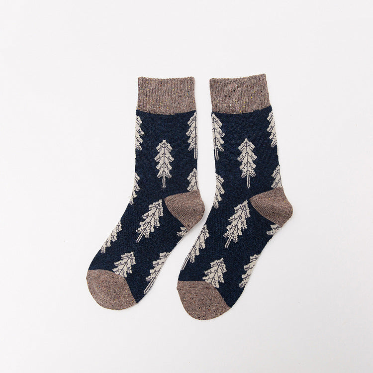 Thickened Wool Tube Socks for Women