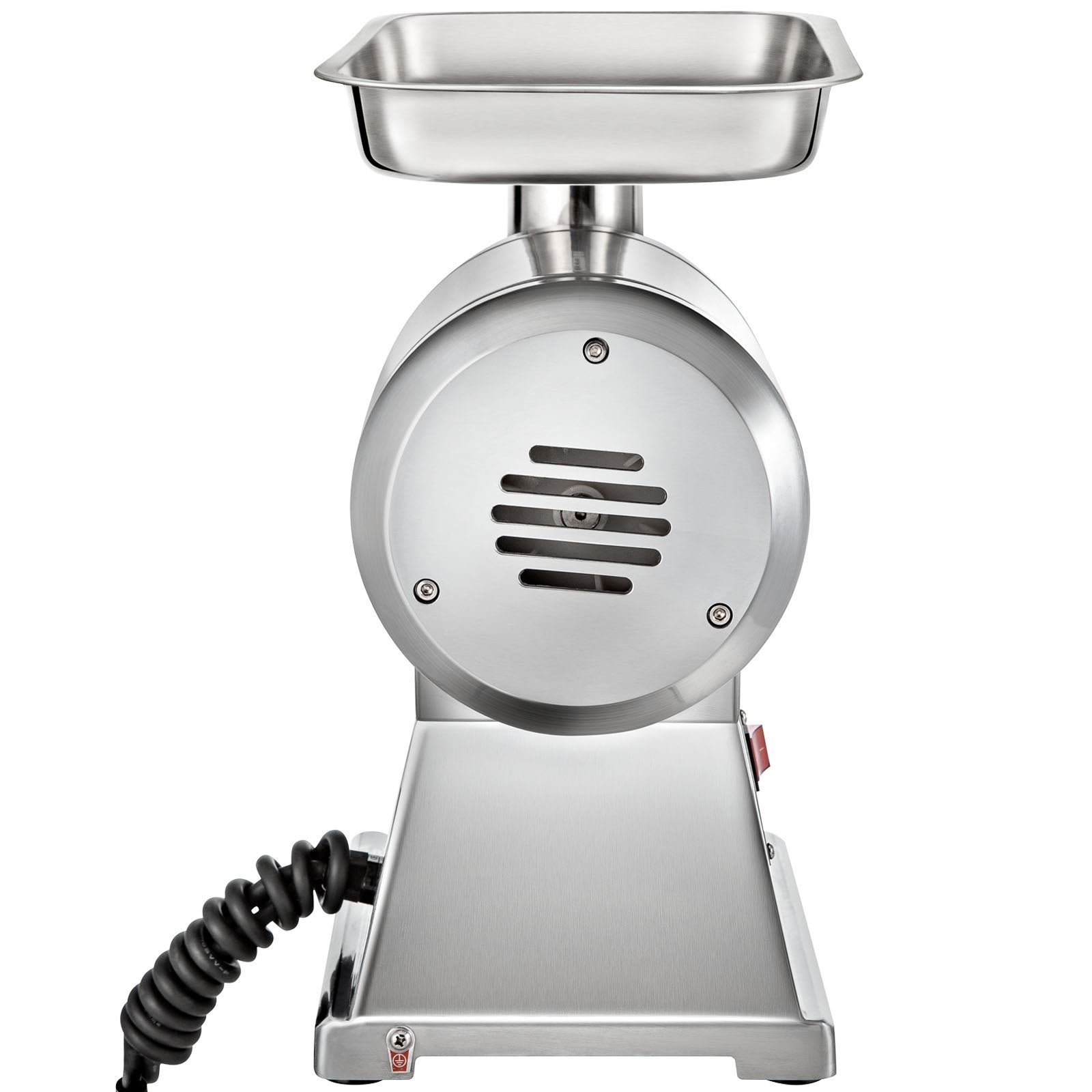 Commercial Meat Grinder,550LB/h 1100W Electric Meat Grinder, 220 RPM Heavy Duty Stainless Steel Industrial Meat Mincer w/2 Blades, Grinding Plates & Stuffing Tubes