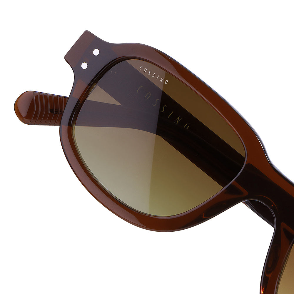 Tres 48mm Rectangle Sunglasses | Brown