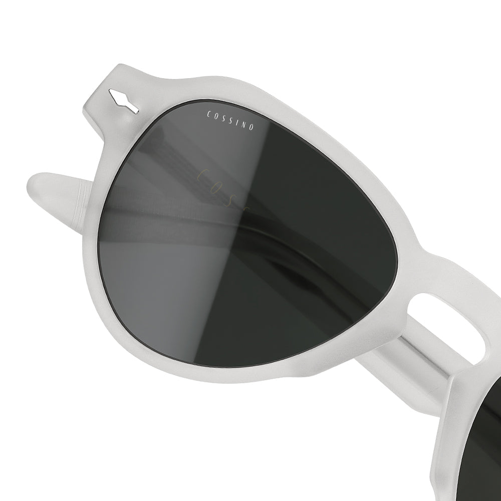 Soul 51mm Keyhole Sunglasses | White