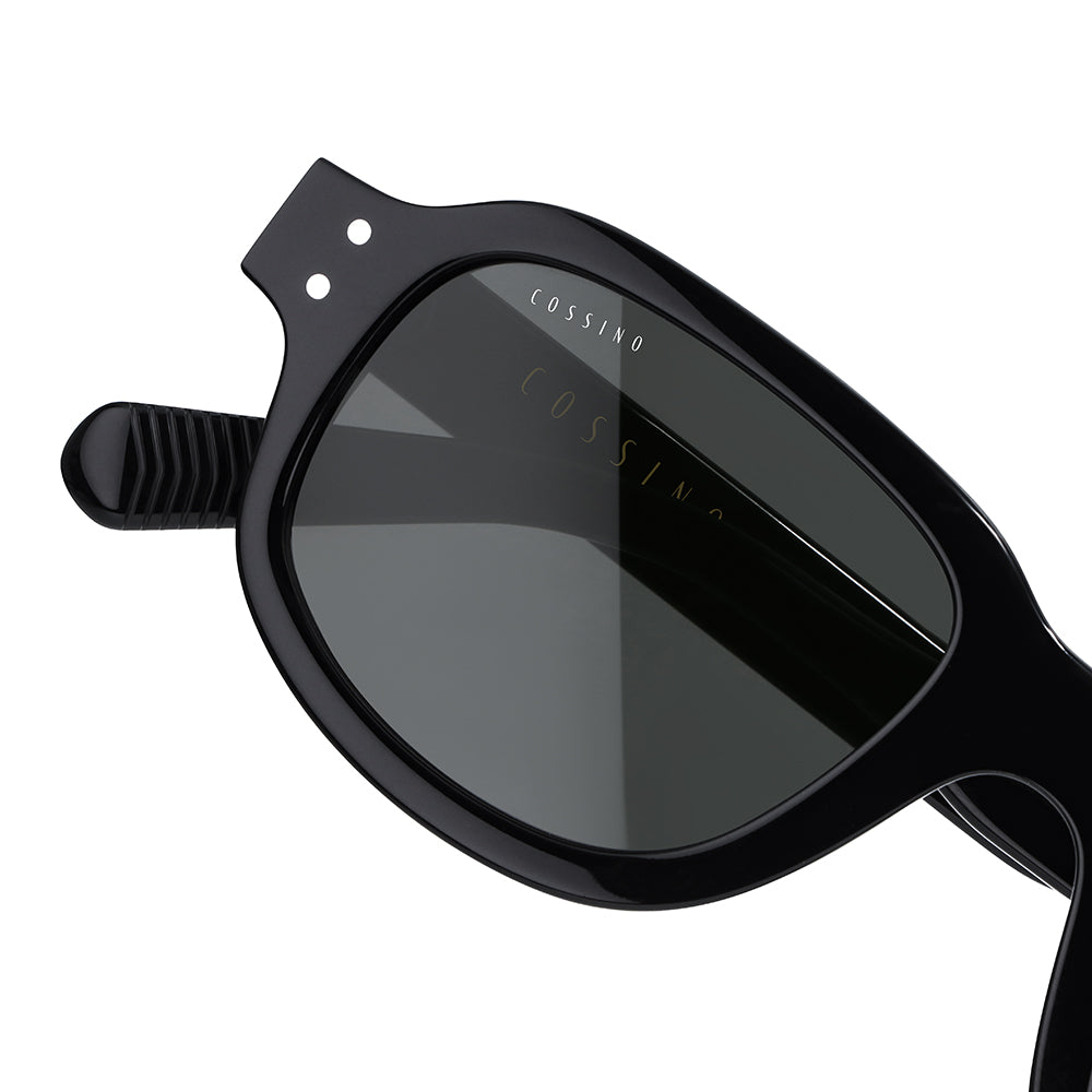 Tres 48mm Rectangle Sunglasses | Black