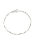 Sterling Silver Janina Delicate Twisted Chain Bracelet