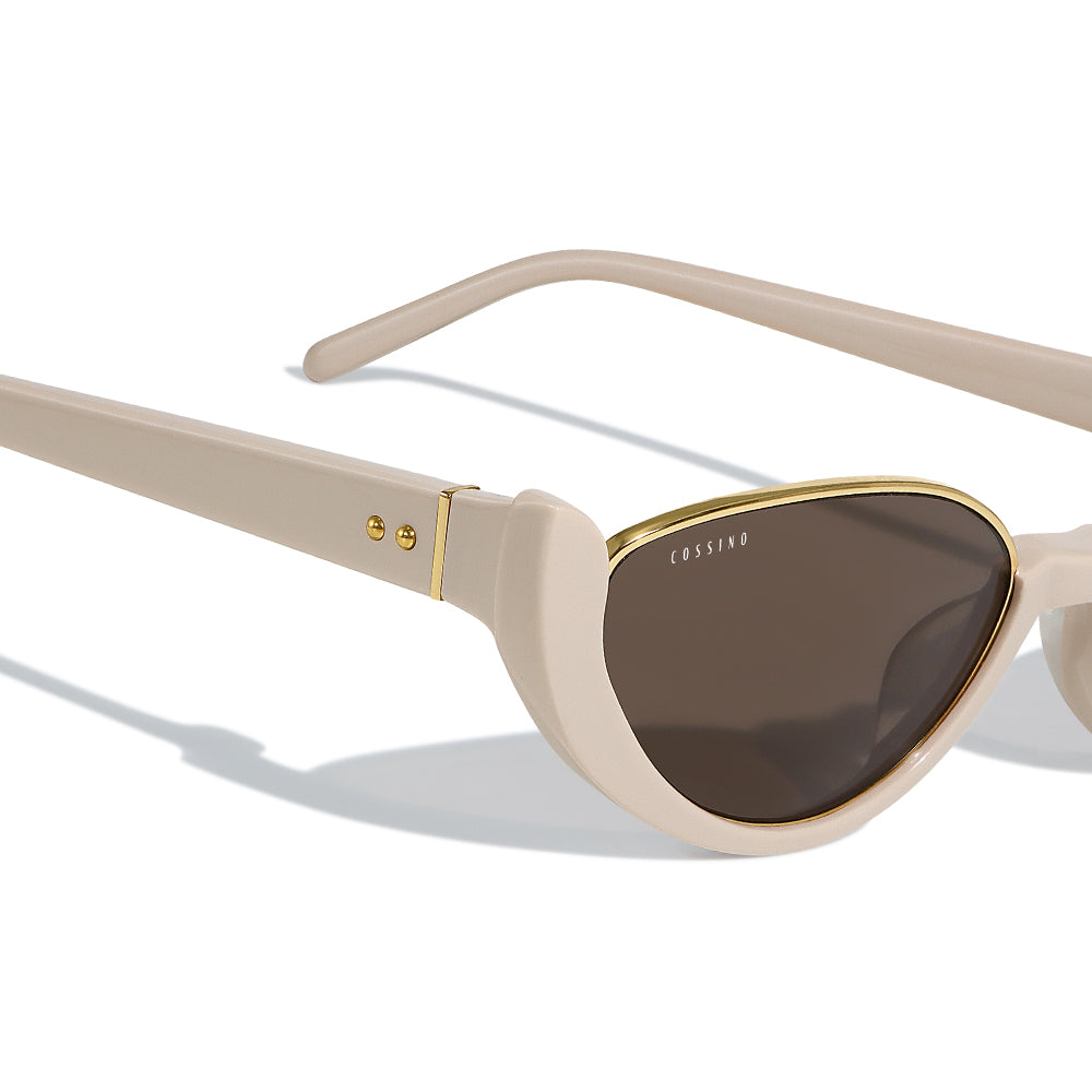 Amor 54mm Cat Eye Sunglasses | Cream
