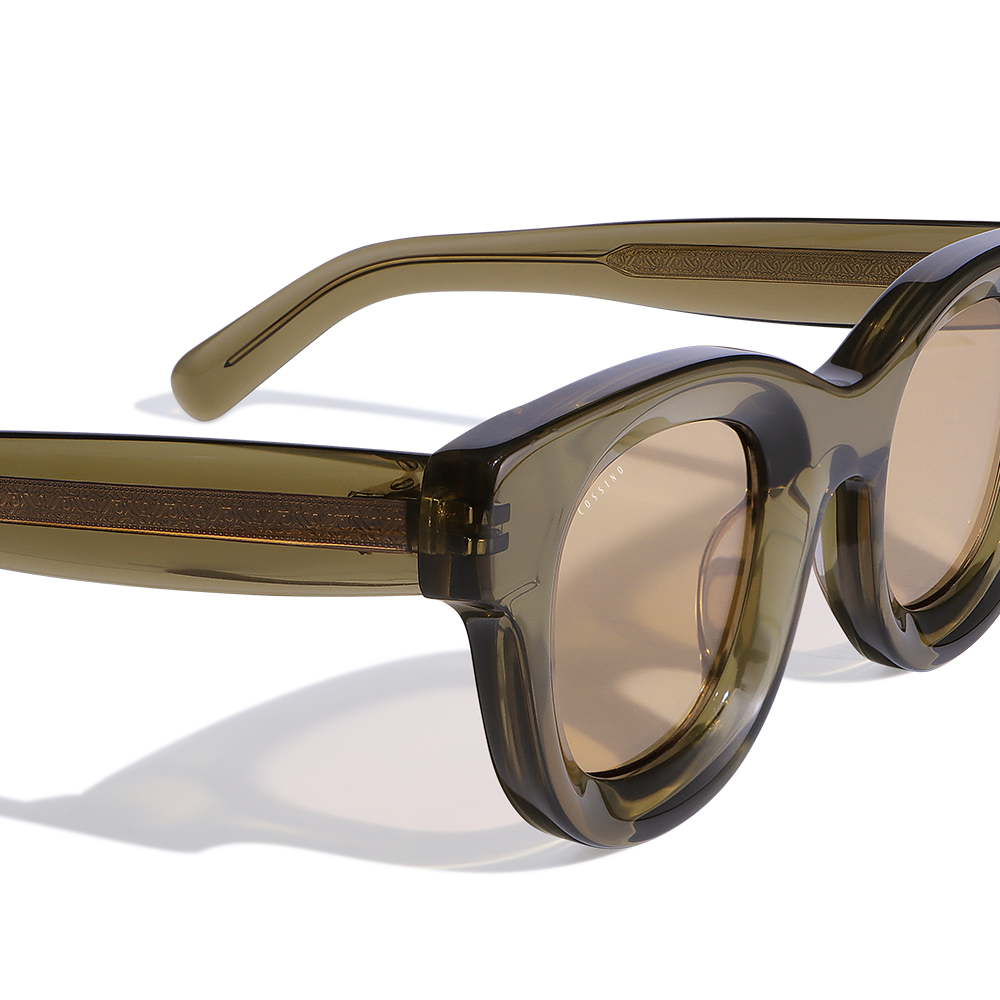 Alondo 45mm Wayfarer Sunglasses | Champagne