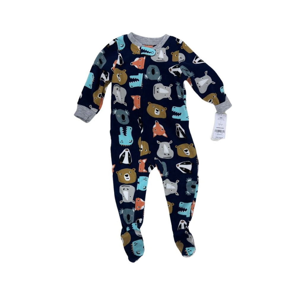 Carter's Baby Boys Fleece Footed Pajamas