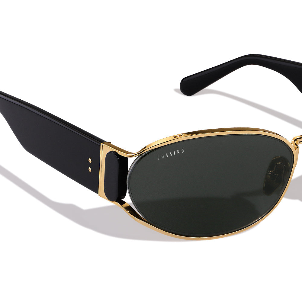 Bisou 60mm Oval Sunglasses | Black