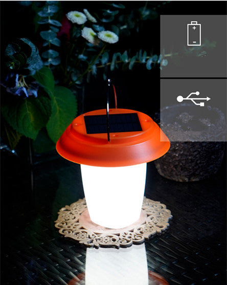 New Solar-Powered LED Camping Lantern and Emergency Light